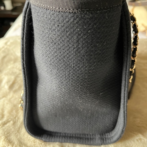 Chanel Mixed Fibers Small Deauville Tote Shopper - Picture 8 of 9